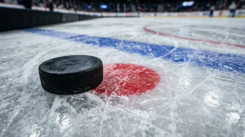 NHL EDGE sistema de tracking 100 Hz con sensores en el disco y métricas avanzadas para apostadores
